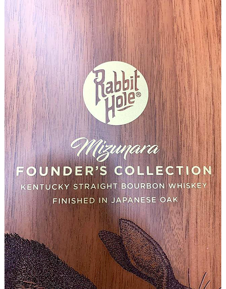 Rabbit Hole Mizunara Founder's Collection 15-Year-Old Cask Strength Kentucky Straight Bourbon