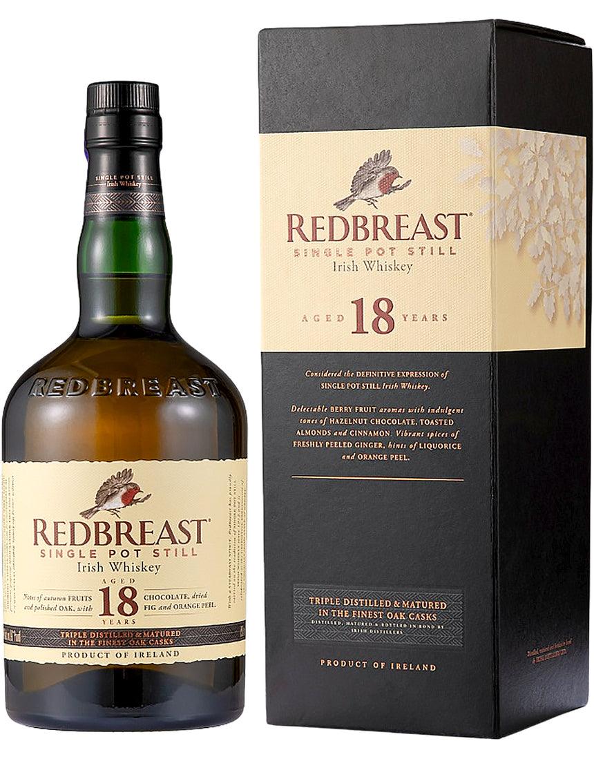 Buy Redbreast 18 Year Old Irish Whiskey