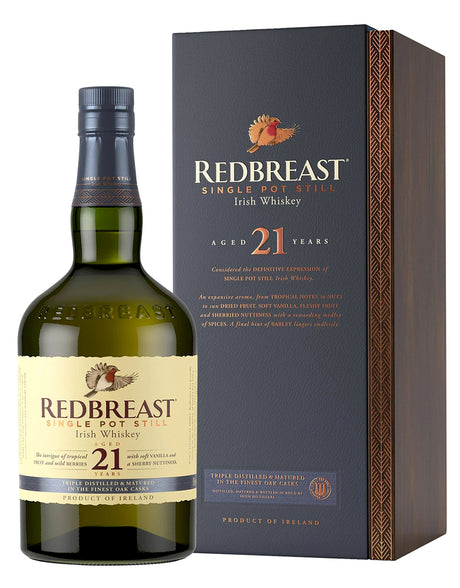 Redbreast 21 Year Old Irish Whiskey - Redbreast