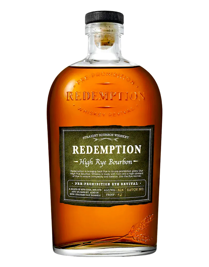 Redemption High Rye Bourbon - Redemption