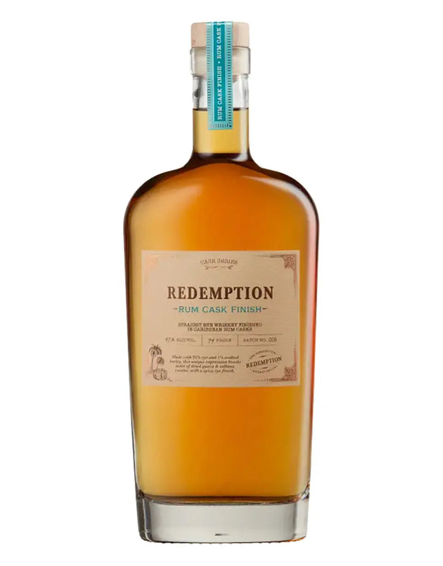 Buy Redemption Rum Cask Bourbon Whiskey 750ml