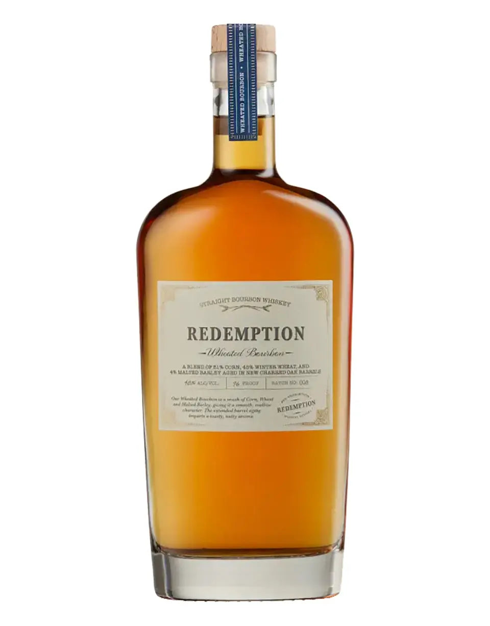 Buy Redemption Wheated Bourbon Whiskey 750ml