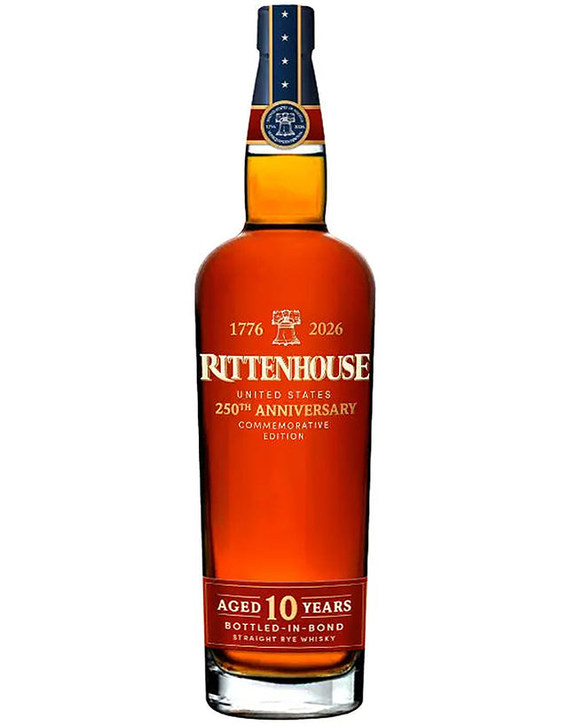 Rittenhouse 250th Anniversary Commemorative 10 Year Straight Rye Whiskey