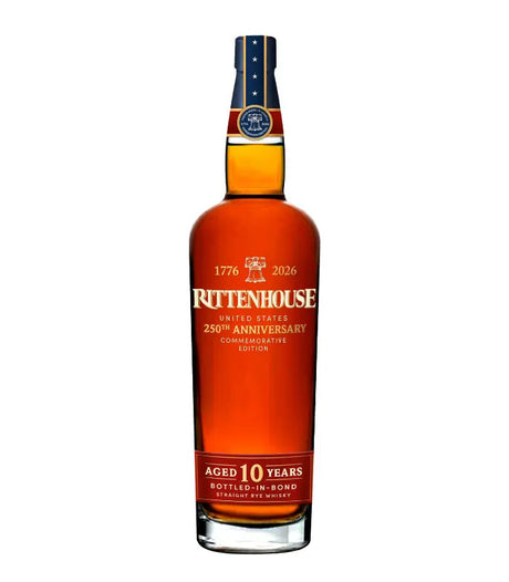 Rittenhouse Rye  Rittenhouse 250th Anniversary Commemorative 10 Year Straight Rye Whiskey -  Whiskey  Quality Liquor Store