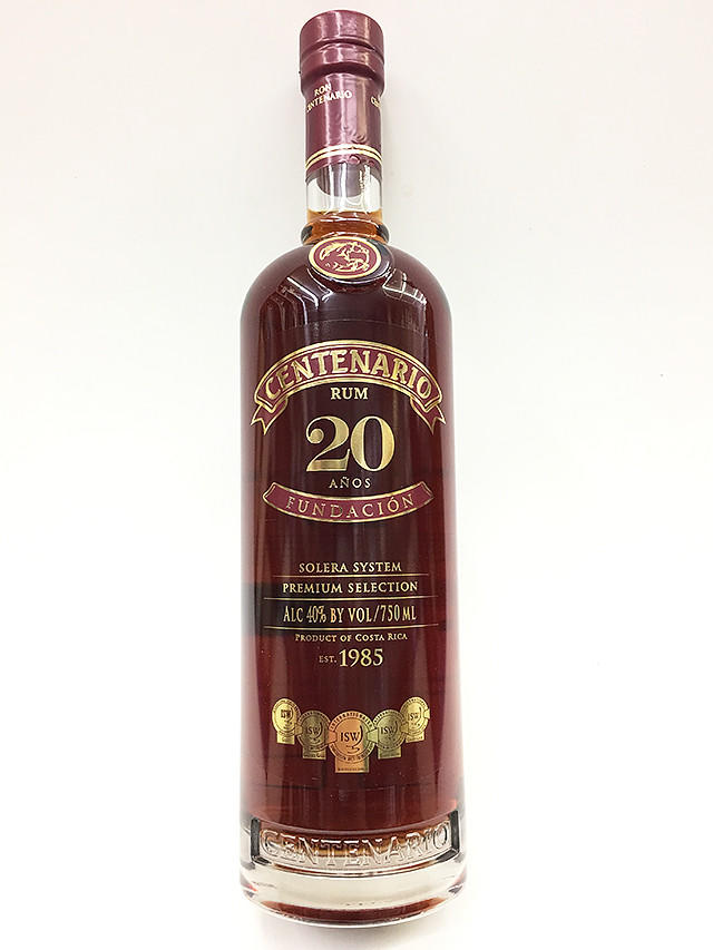 Ron Centenario 20 Años Fundación Liquor Rum Quality | Store