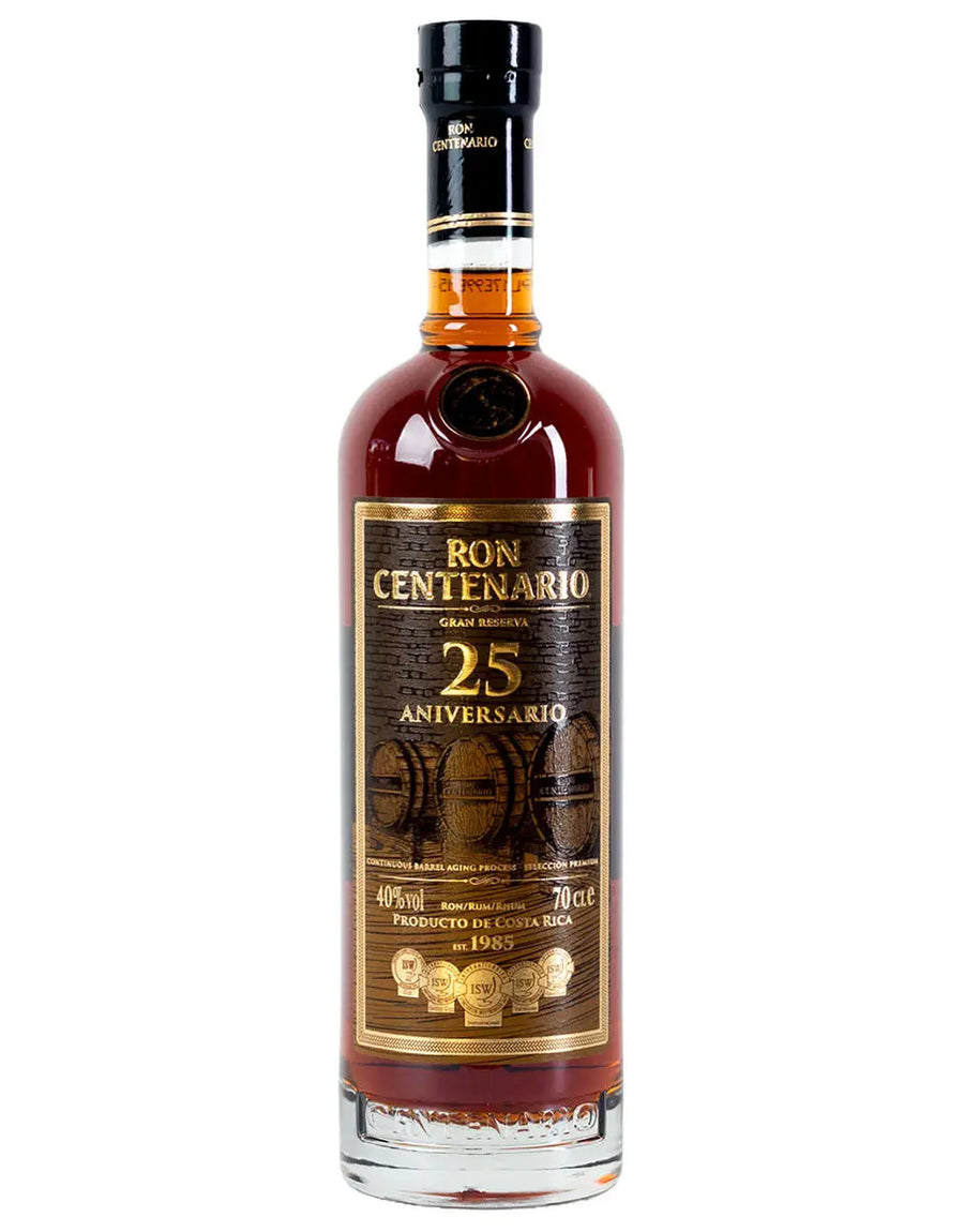 Ron Centenario 25 Year Gran Reserva Rum - Ron Centenario