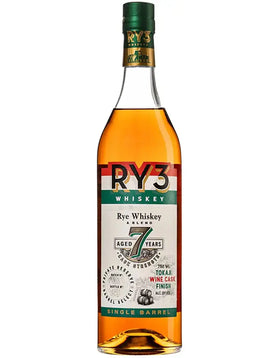 Ry3 7 Year Tokaji Wine Cask Finish Private Reserve Rye Whiskey