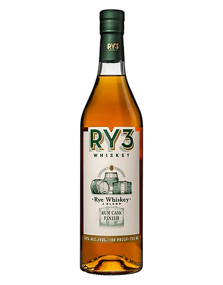 Ry3 Rum Cask Finish 100 Proof Whiskey - Ry3