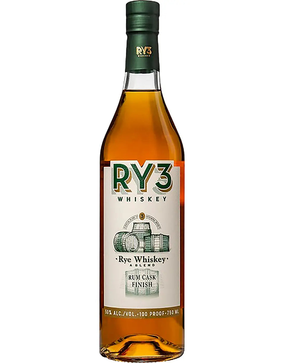 Buy Ry3 Rum Cask Finish 100 Proof Whiskey | Quality Liquor Store
