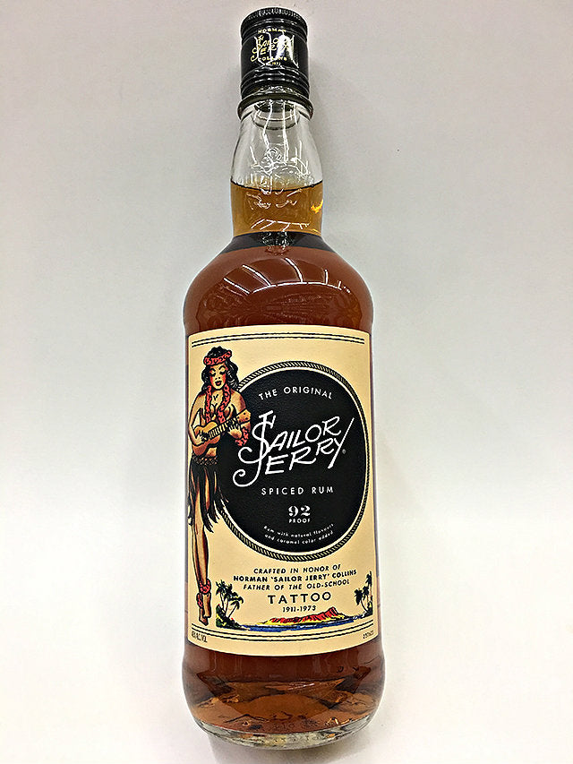 Sailor Jerry Spiced Rum 750ml - Sailor Jerry