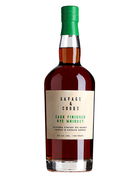 Buy Savage & Cooke Cask Finished Rye Whiskey