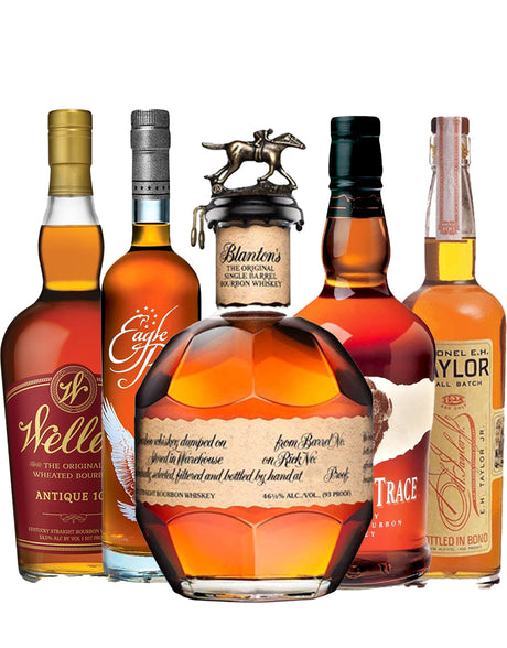 Blanton's, E.H. Taylor, Eagle Rare, Buffalo Trace & Weller 107 Bundle