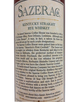 Buy Sazerac 18 Year Old Rye Whiskey