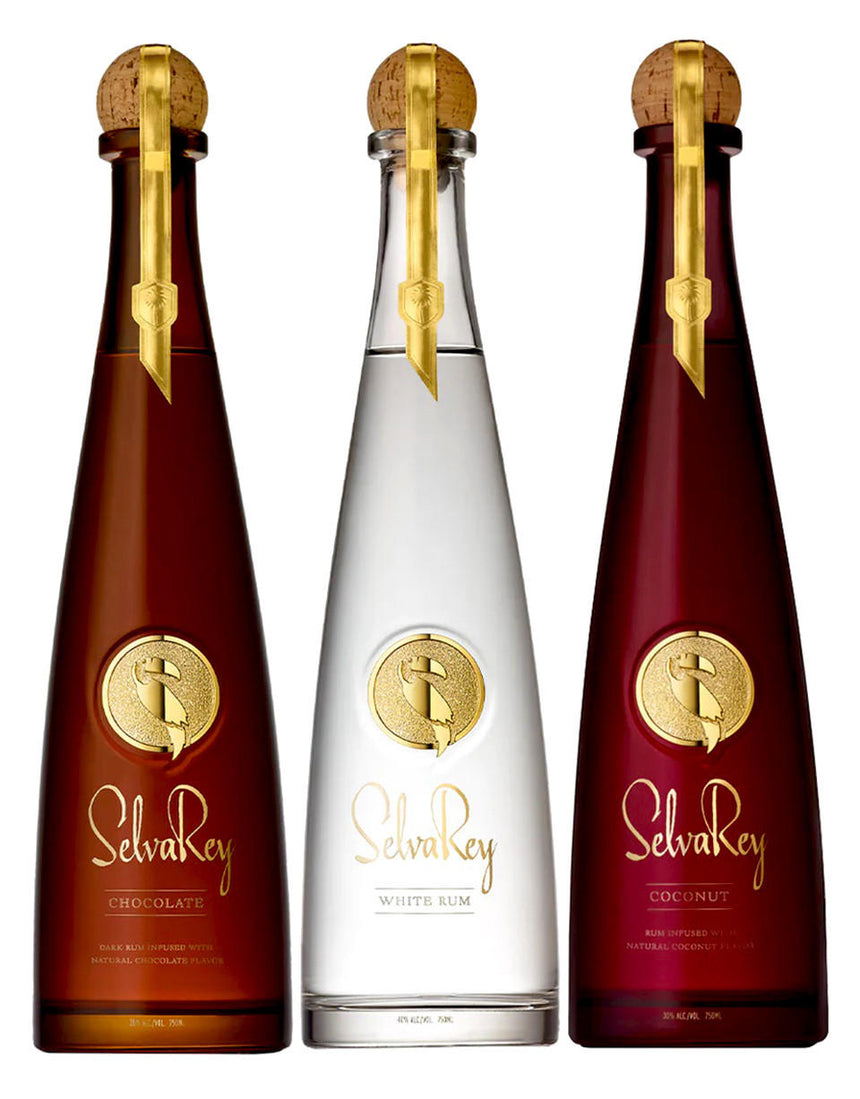 SelvaRey 3-Pack Bruno Mars Combo Rum - SelvaRey