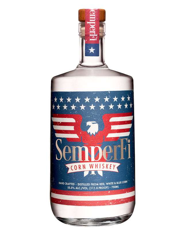 SemperFi Corn Whiskey 750ml - Semper Fi