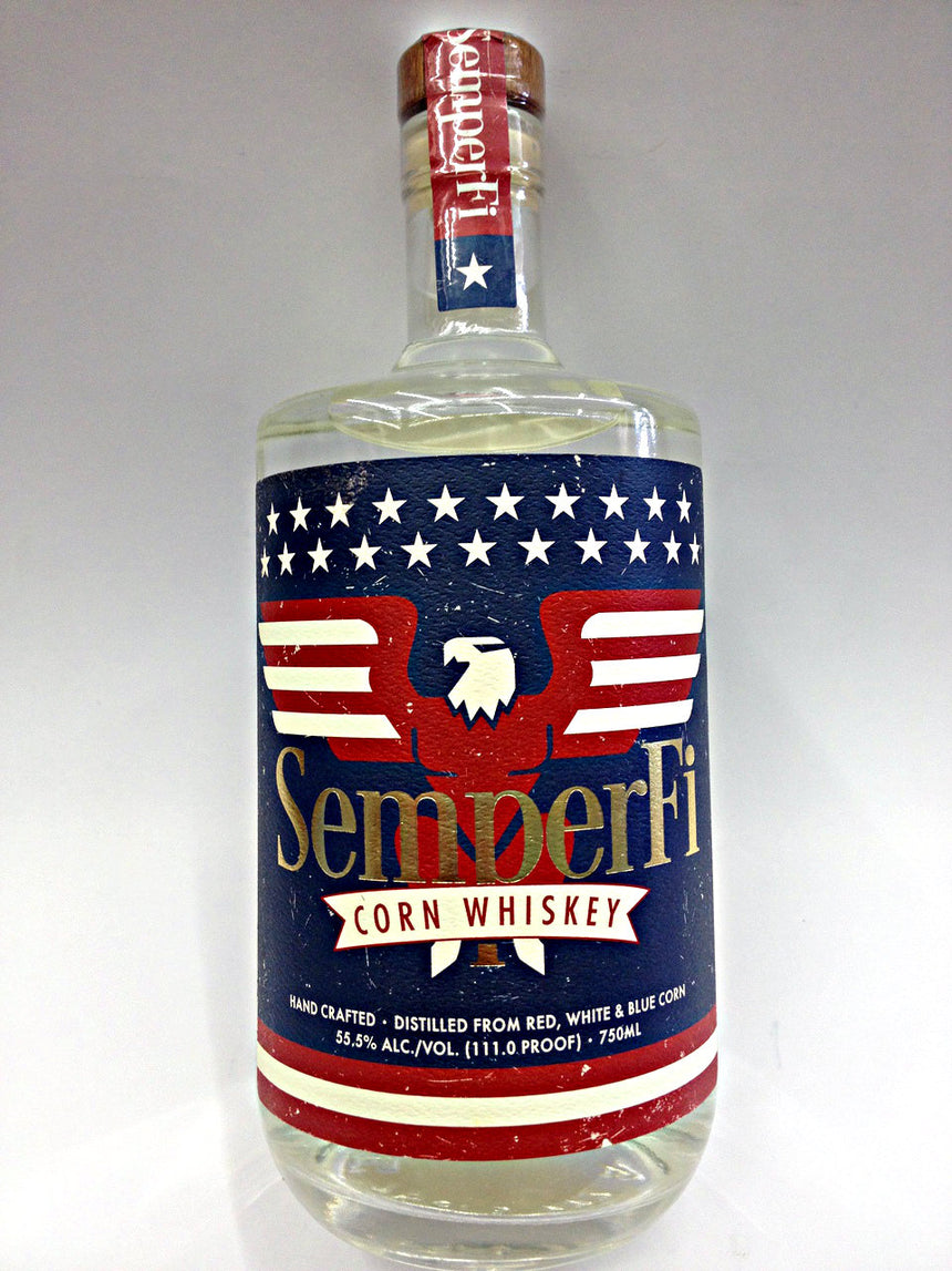 SemperFi Corn Whiskey 750ml - Semper Fi