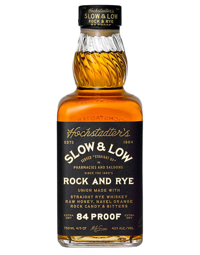 Slow & Low Rock And Rye 750ml - Hochstadter's