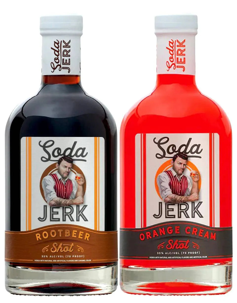 Buy Soda Jerk Shot 2-Pack Root Beer & Orange Cream Online