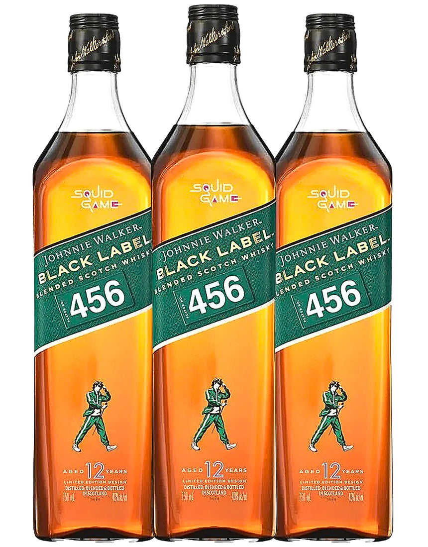 Buy Johnnie Walker Black Label X Squid Games Limited Edition 3-Pack