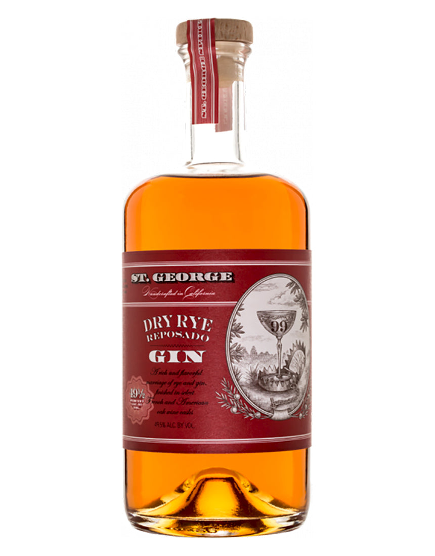 St George Dry Rye Reposado Gin - St George