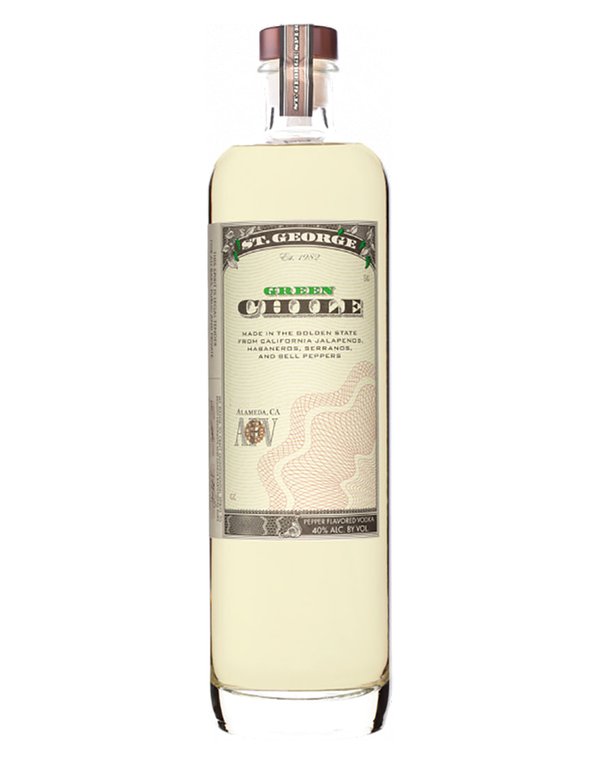 St George Green Chile Vodka - St George