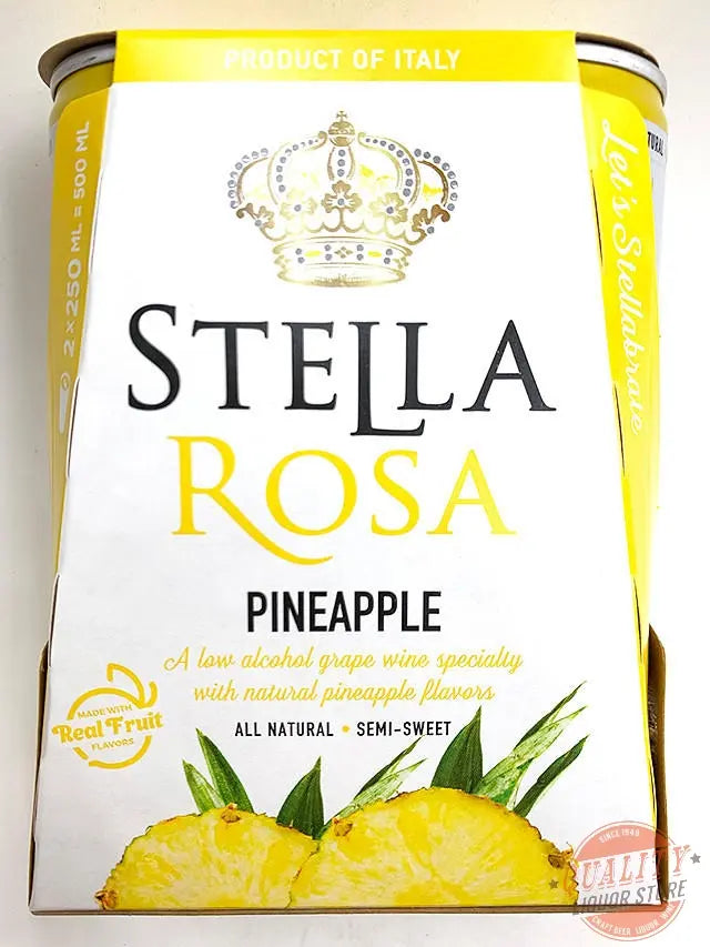 Stella Rosa Pineapple 250ml Can 2-Pack - Stella Rosa