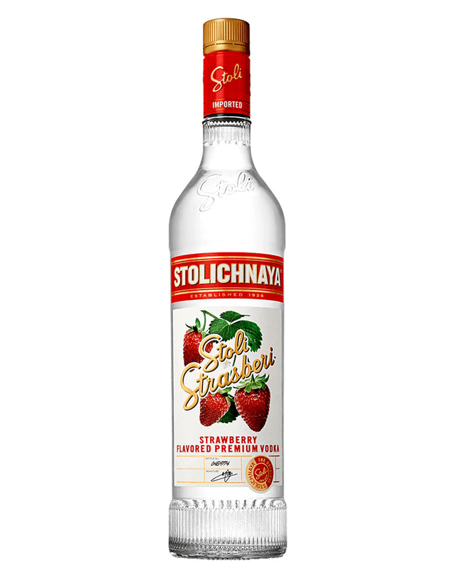 Stolichnaya Strasberi 750ml - Stolichnaya Vodka