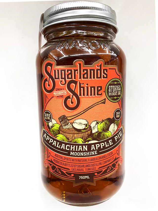 Sugarlands Shine Apple Pie Moonshine - Sugarlands Shine