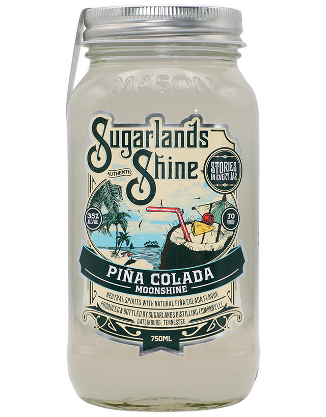 Sugarlands Shine Pina Colada Moonshine - Sugarlands Shine