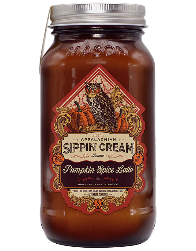 Sugarlands Pumpkin Spice Latte Sippin' Cream - Sugarlands Shine