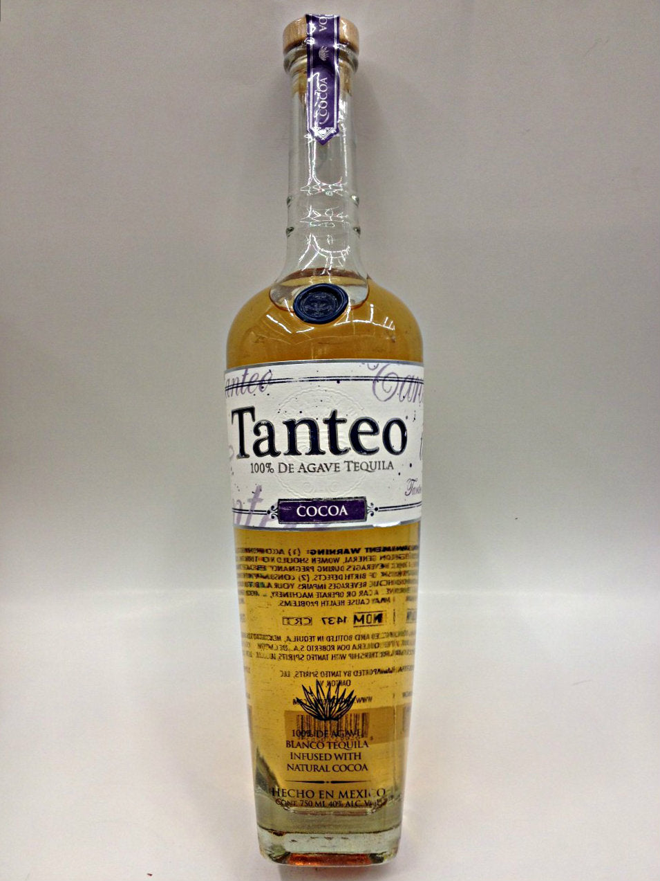 Tanteo Cocoa Tequila 750ml - Tanteo Tequila
