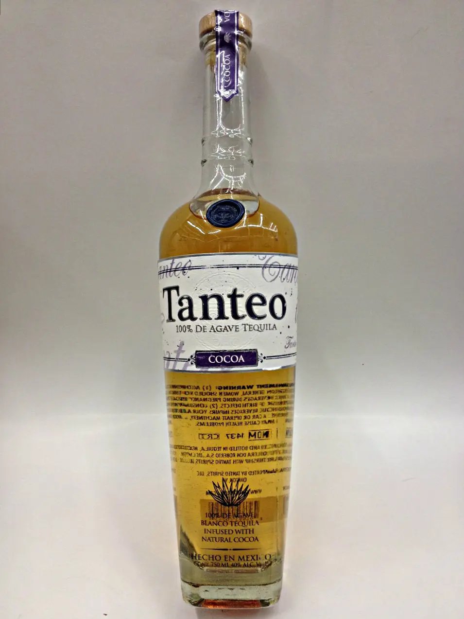 Tanteo Cocoa Tequila 750ml - Tanteo Tequila