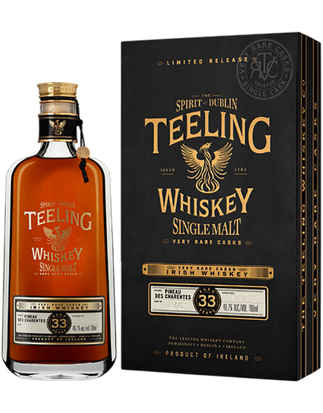 Buy Teeling 33 Year Old Pineau Des Charentes Irish Whiskey