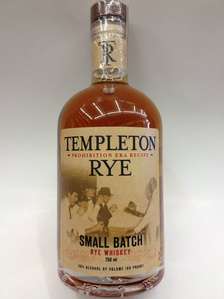 Templeton Rye 4 Year Whiskey 750ml - Templeton