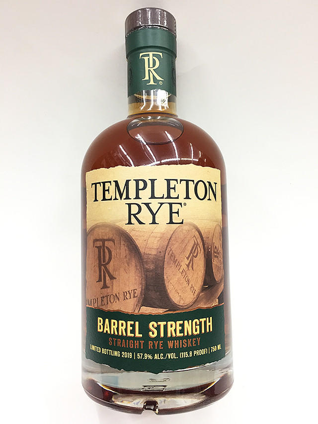 Templeton Rye Barrel Strength 750ml - Templeton