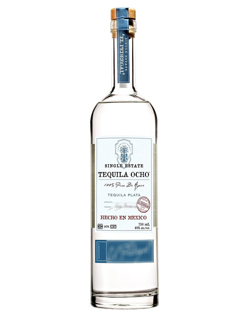 Tequila Ocho Plata 750ml - Ocho