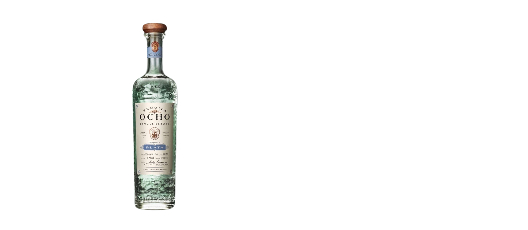 Tequila Ocho Plata Tequila