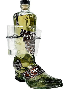 Texano Cowboy Boot Shaped Gold Tequila