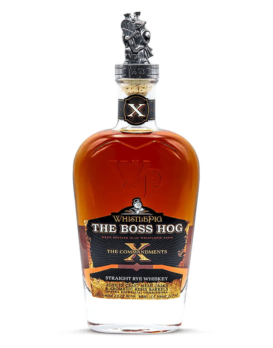 Buy WhistlePig The Boss Hog X The Commandments Straight Rye Whiskey