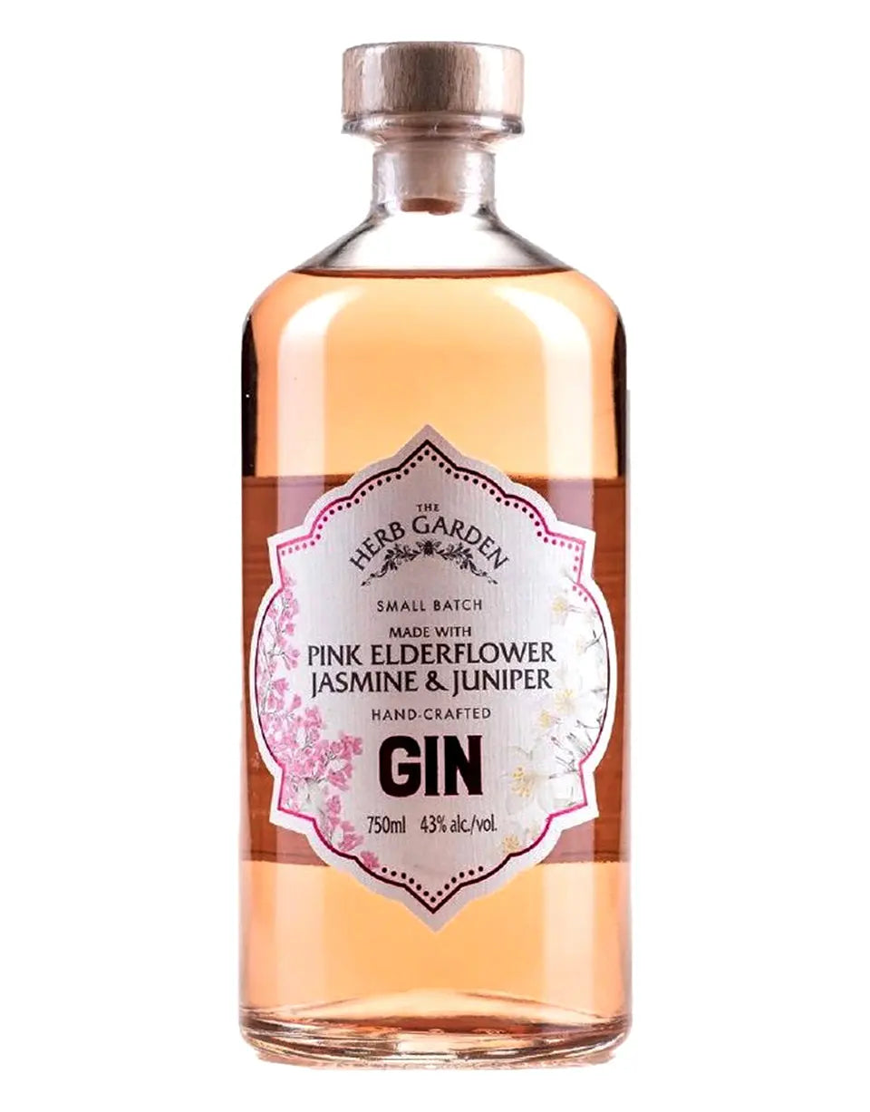 Buy The Herb Garden Pink Elderflower & Jasmine Gin | Quality Liquor