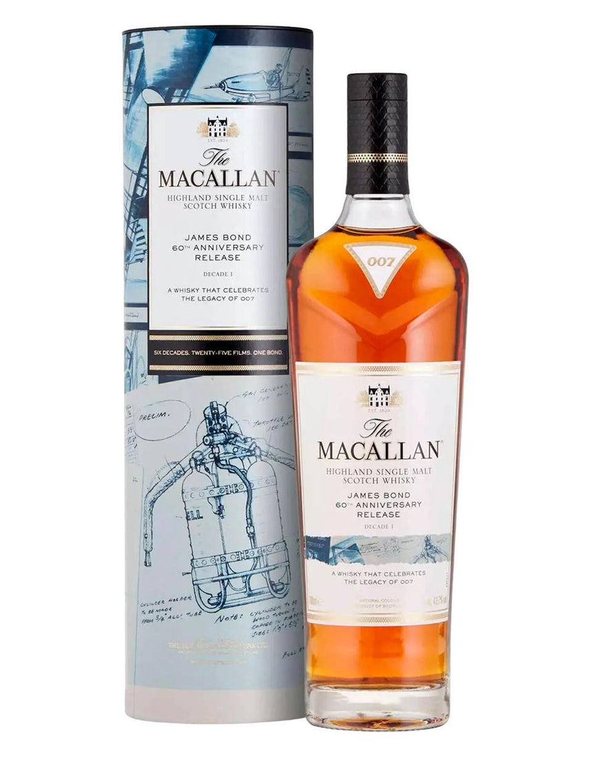 Macallan James Bond 60th Anniversary Release Decade I - The Macallan