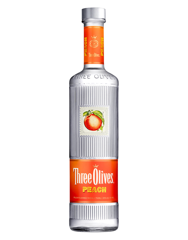 Three Olives Peach Vodka - Three Olives