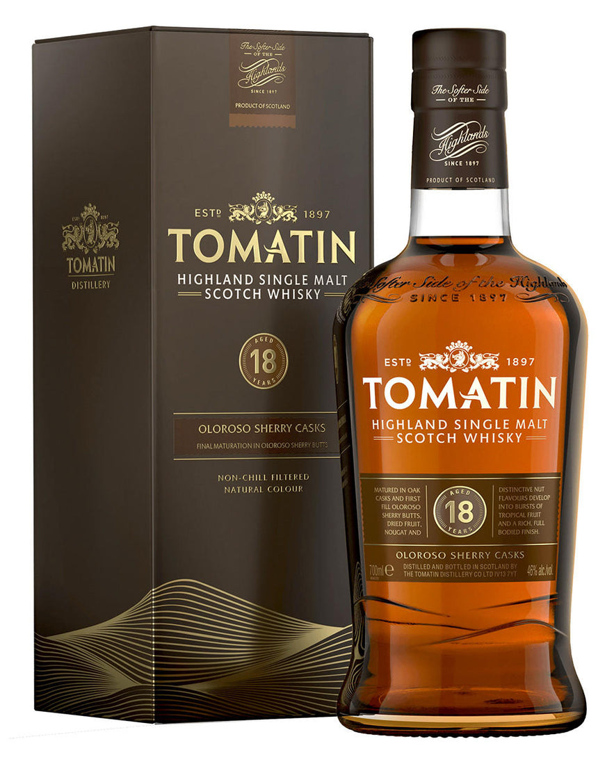 Tomatin 18 Year Scotch 750ml - Tomatin