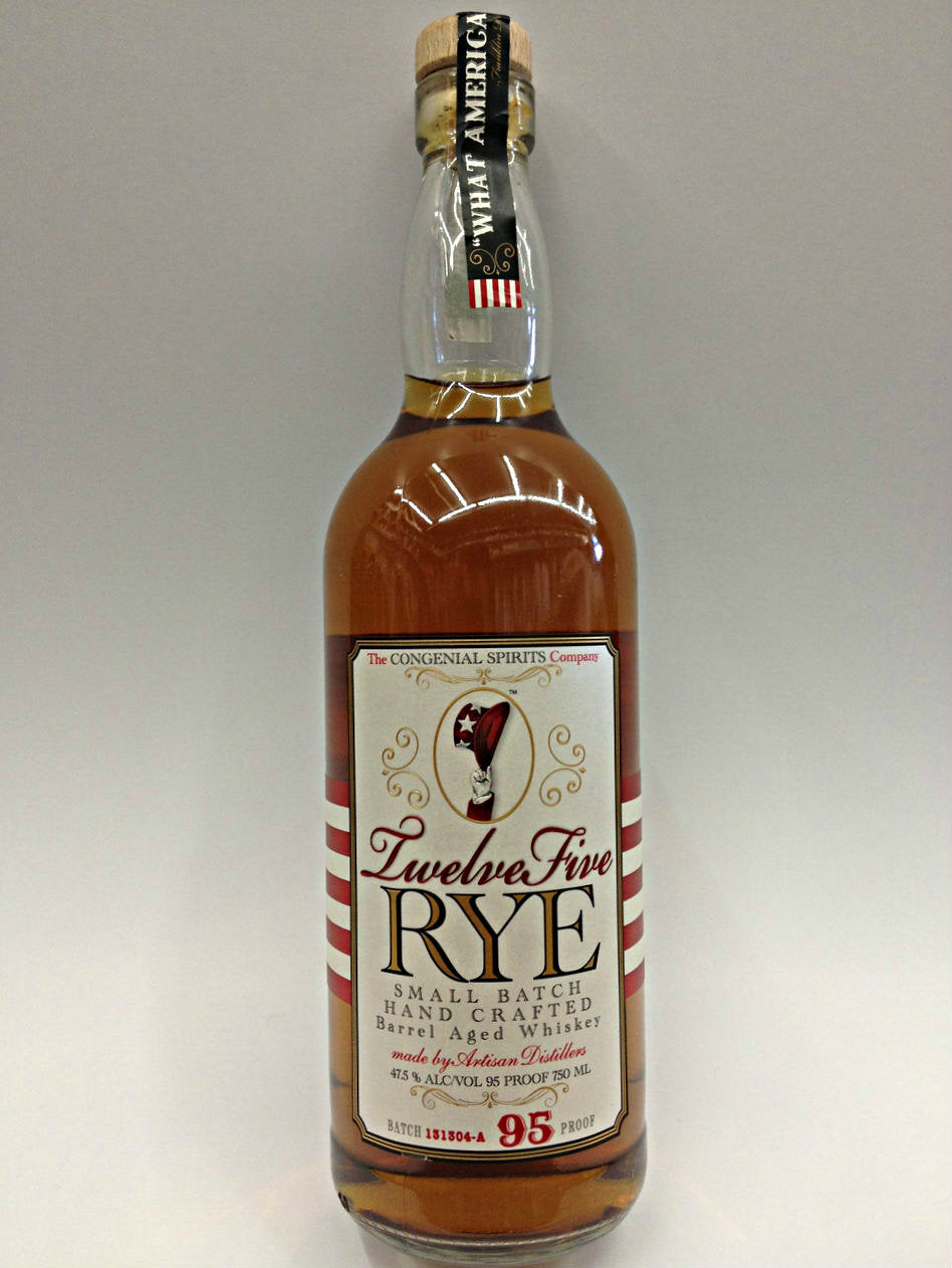 Twelve Five Rye Congenial 750m - Liquor