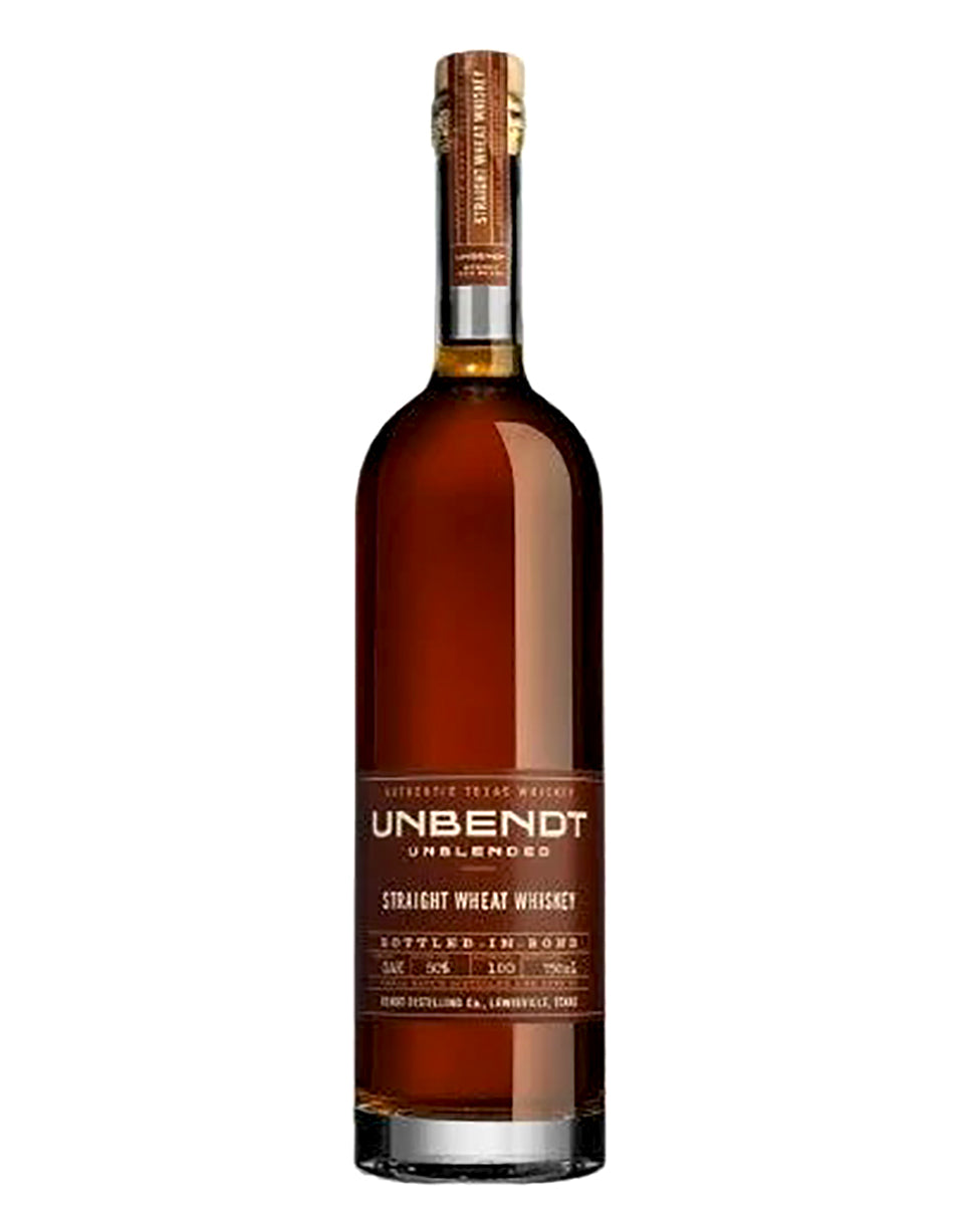 Buy Unbendt Bottled in Bond Straight Wheat Whiskey