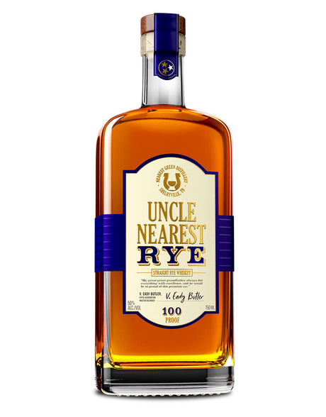 Uncle Nearest Straight Rye Whiskey - Uncle Nearest