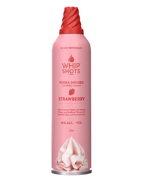 Whipshots Vodka Infused Strawberry Whipped Cream Cardi B Whipshots