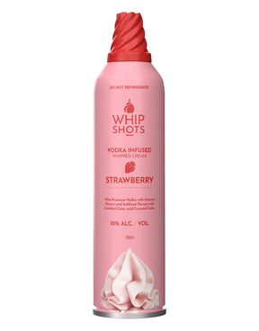 Whipshots Vodka Infused Strawberry Whipped Cream Cardi B Whipshots