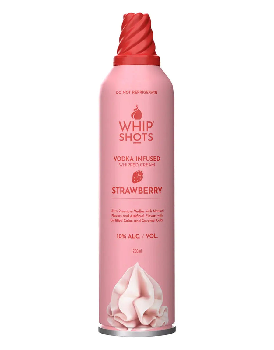 Whipshots Vodka Infused Strawberry Whipped Cream Cardi B Whipshots