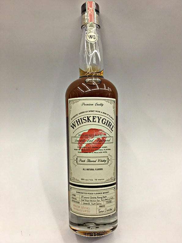 Whiskey Girl Peach 750ml - Whiskey Girl